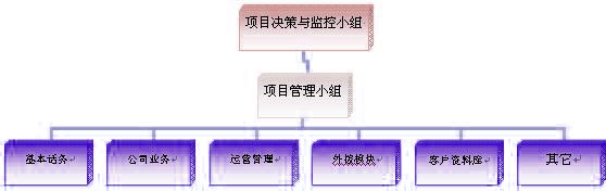 项目小组的组织架构建议