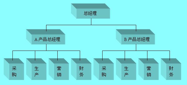 产品部门化